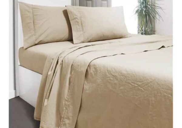 Juego De Sábanas King Size Lisa 198x203+30 Hotel Suave - C R - Imagen 3