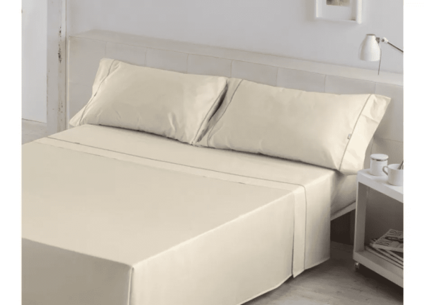 Juego De Sábanas King Size Lisa 198x203+30 Hotel Suave - C R - Imagen 4