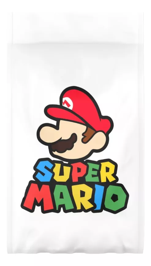 Pack 10 Bolsas / Bolsitas Sorpresitas Papel Mario Bros - Imagen 3