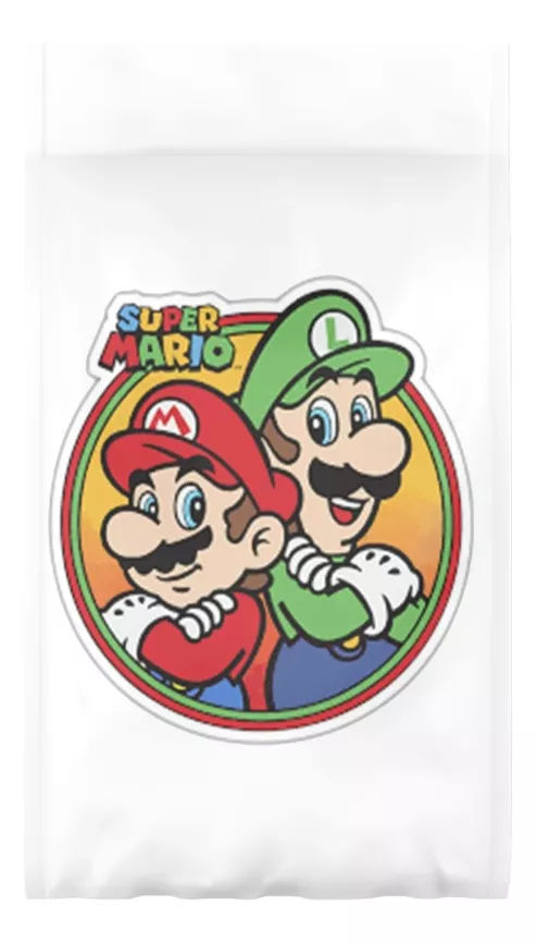 Pack 10 Bolsas / Bolsitas Sorpresitas Papel Mario Bros - Imagen 9