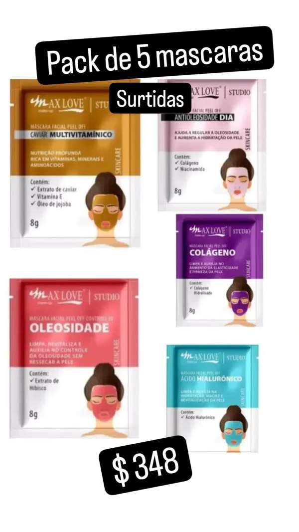 Mascara facial peel off max love - Imagen 2