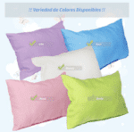 Almohada Color Liso Para Bebe