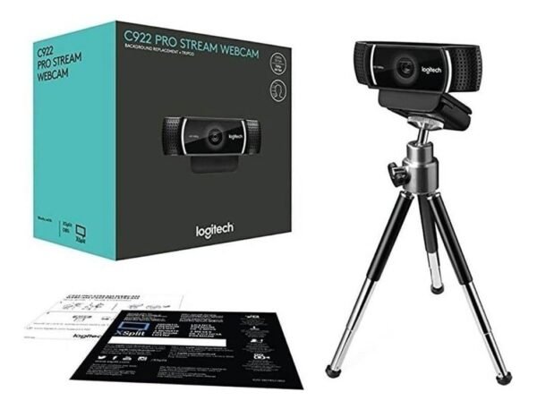 Cámara web Logitech C922 Pro Full HD 30FPS color negro - Imagen 5