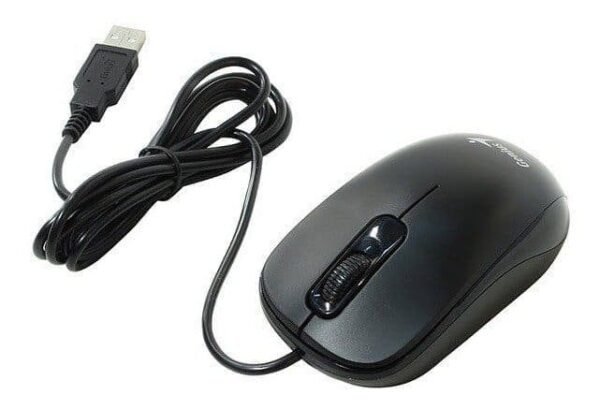 Mouse Genius DX-110 USB negro suave - Imagen 4