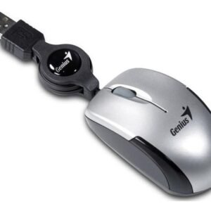 Mouse mini Genius Micro Traveler plateado