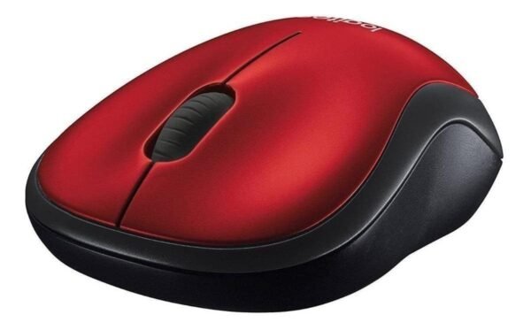 Mouse inalámbrico Logitech Inalámbrico M185 M185 rojo - Imagen 3