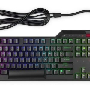 Teclado gamer HP Omen Sequencer QWERTY inglés US color negro
