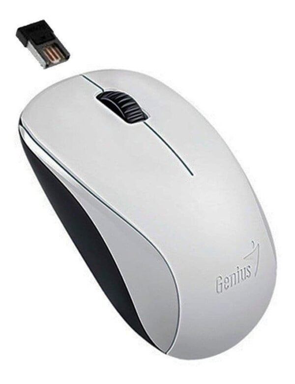 Mouse inalámbrico Genius NX-7000 elegant white