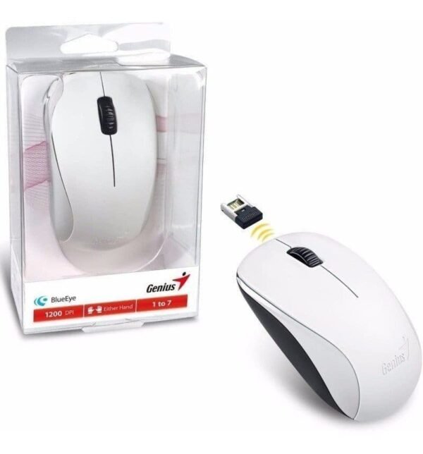 Mouse inalámbrico Genius NX-7000 elegant white - Imagen 3