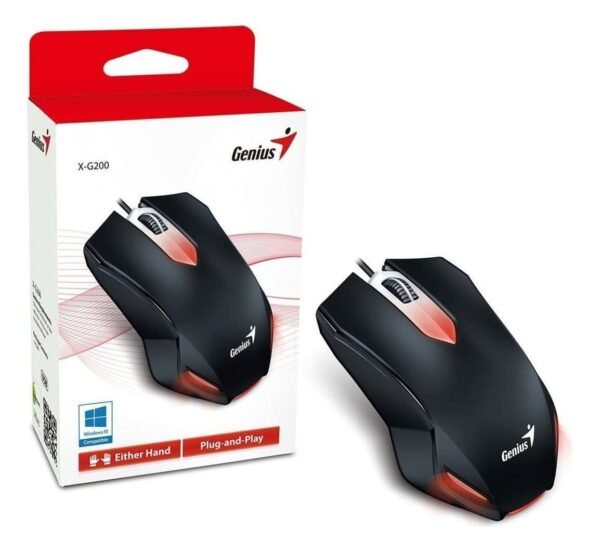 Mouse Genius X-g200 Usb Negro - Ncuy