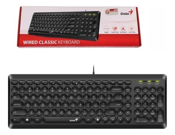 Teclado Genius Slimstar Q200 Usb