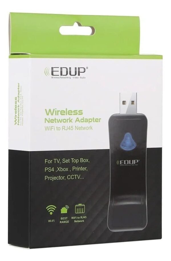 Adaptador Red Usb Edup Ep-2911s 300 Mbps - Ncuy
