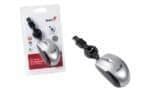Mini Mouse Genius Retractil Usb Plateado - Ncuy