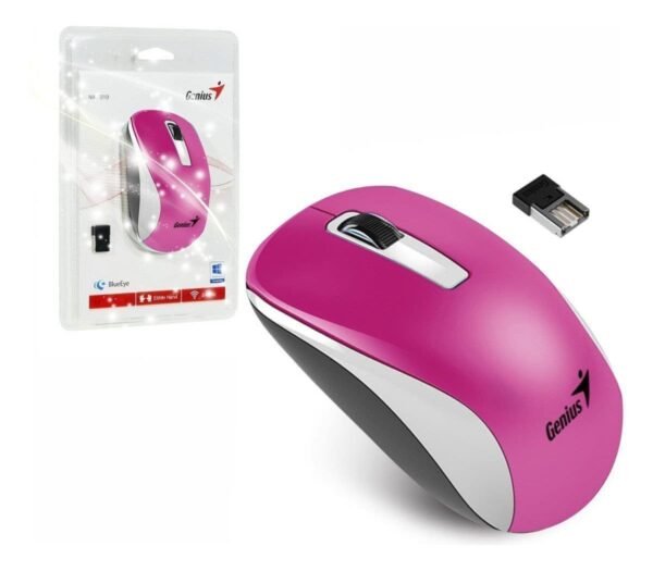 Mouse Inalambrico Genius Nx-7010 Blanco Rosa - Ncuy