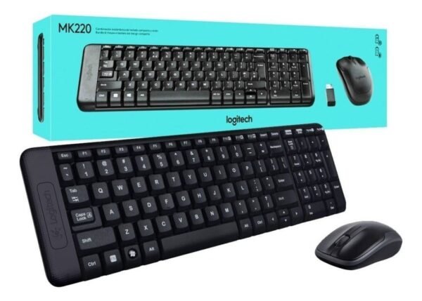 Combo Logitech Mk220 Inalámbrico - Ncom