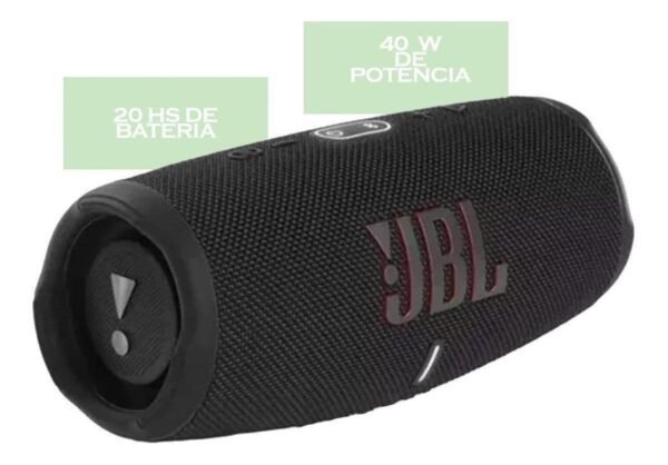 Parlante JBL Charge 5 JBLCHARGE5 portátil con bluetooth waterproof red 110V/220V - Imagen 5