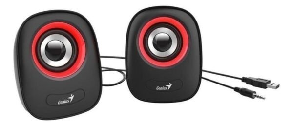 Parlante Genius SP-Q160 rojo - Imagen 2