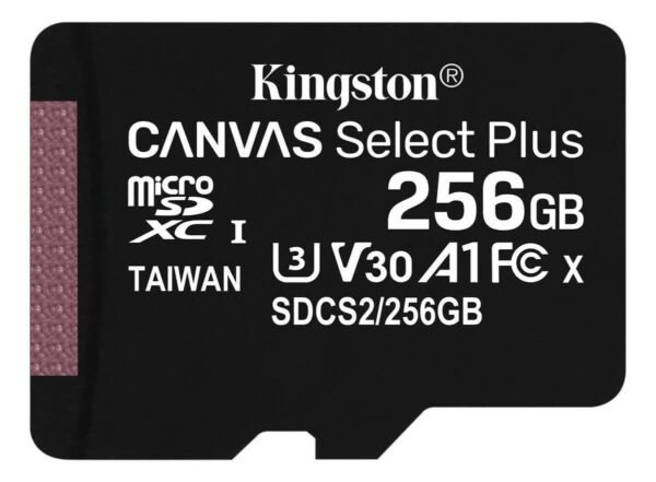 Tarjeta de memoria Kingston SDCS2/256GB con adaptador SD 256GB - Imagen 3