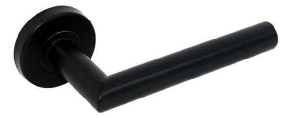 Manija Con Pestillo Muletilla Con Pasador En Negro - Imagen 2