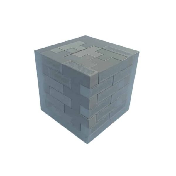 Puzzle Ropecabezas 3d Cubo Tetris - Imagen 2