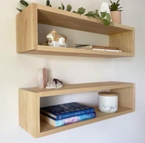 Repisa Rectangular En Madera Decoracion Hogar