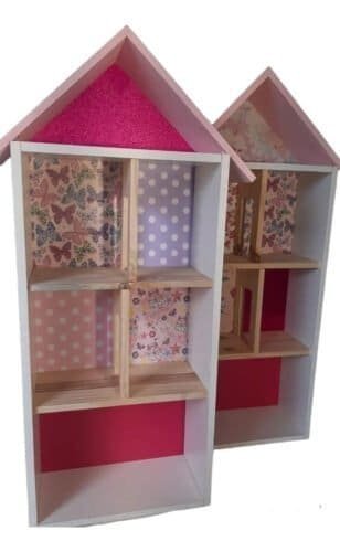 Casa Casita De Muñecas Grande En Madera Jugetes