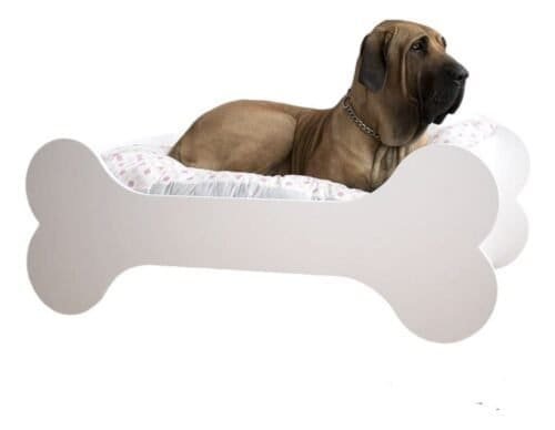 Cama De Perros En Madera