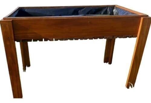 Mesa Para Cultivo En Madera Huerta En Casa Aromáticas