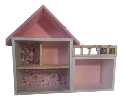 Casita De Muñecas En Madera