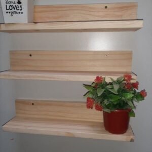 Estantería En Madera Para El Hogar 3 Unidades