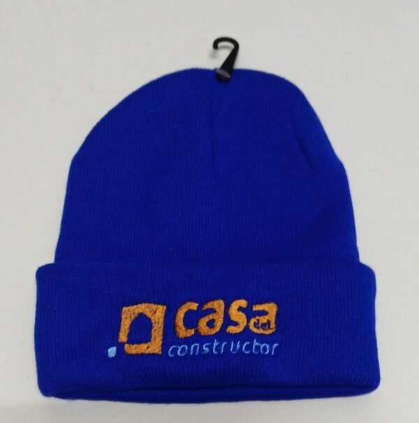 Gorro lana bordado para empresas - Imagen 2