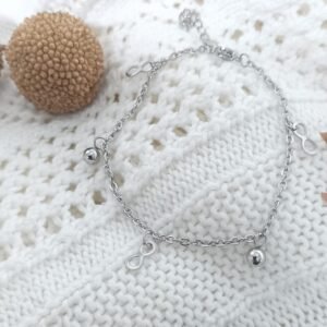 PULSERA DE ACERO INFINITO