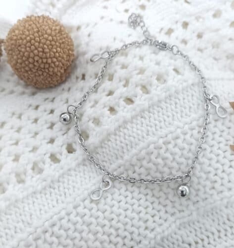 PULSERA DE ACERO INFINITO