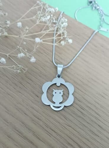CADENA Y DIJE DE ACERO