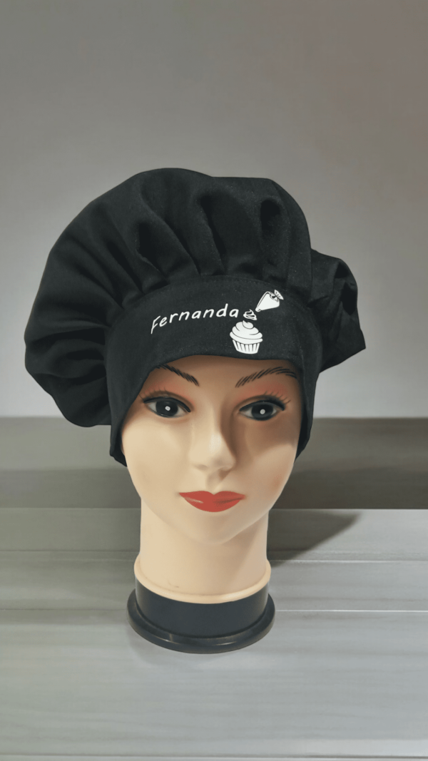 Cofia o gorro chef personalizado - Imagen 2