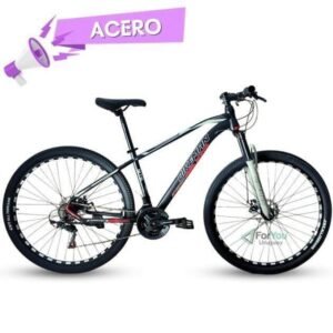 Bicicleta Montaña Bikeman Mosquito Rodado 29 Negra/Roja/Gris