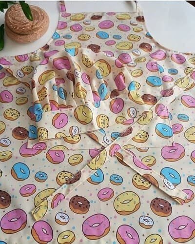 Pack delantal y gorro cocina donnas