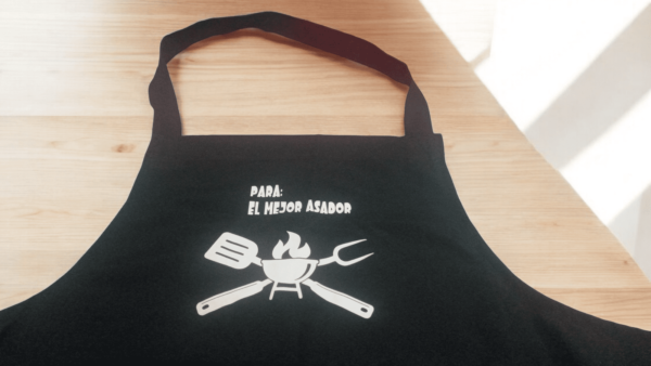 Delantal personalizado diseño asador