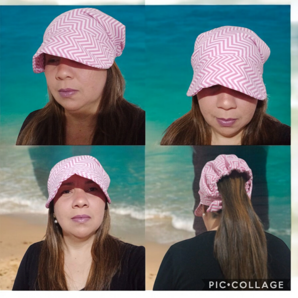 Gorro playero tipo pañoleta