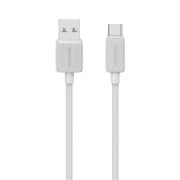 SJ693   Cable de Datos USB  A a Tipo C  3A  2M  Blanco  USAMS