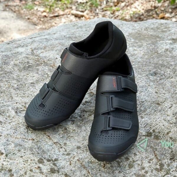 Calzado Zapato Zapatilla Championes Montaña SHIMANO XC100 Negros - Imagen 2