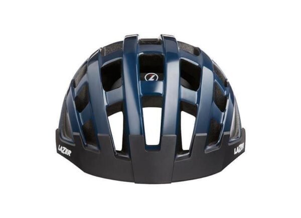 CASCO SPORT LAZER COMPACT AMARILLO FLUO AZUL OSCURO - Imagen 4