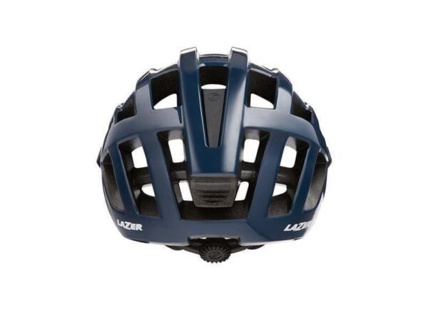 CASCO SPORT LAZER COMPACT AMARILLO FLUO AZUL OSCURO - Imagen 5