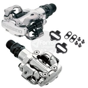 Pedales Pedal Para Bicicleta de Montaña SHIMANO M-520 Silver