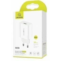CC083   T22  Cargador R�pido  18W  QC3.0  Blanco  USAMS