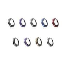 BH815   Vidrio Templado C�mara Metal  Apple iPhone 14  Violeta  USAMS