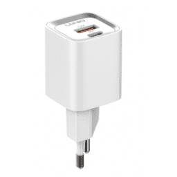 A2318C   Cargador Pared  Tipo C  20W  PD/QC3.0  Carga R�pida  Blanco  LDNIO