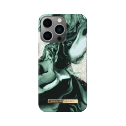 Fashion Case Apple iPhone 13Pro   Golden Olive Marble  Ideal of Sweden