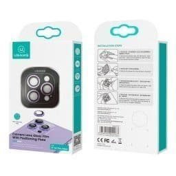 BH817   Vidrio Templado C�mara  Metal  Apple iPhone 14 Pro  Violeta  USAMS