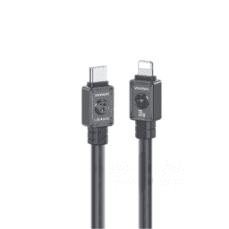 SJ685   Cable de Datos y Carga  Tipo C a Lightning  30W  1.2M  Carga R�pida  Negro  USAMS
